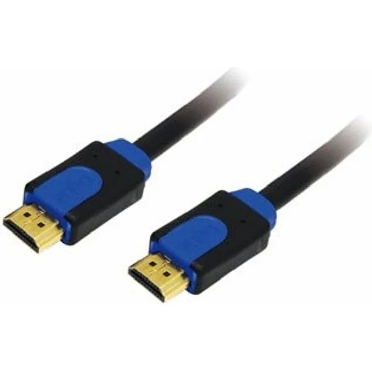 LogiLink HDMI HDMI-Kabel Ethernet, 2m, schwarz