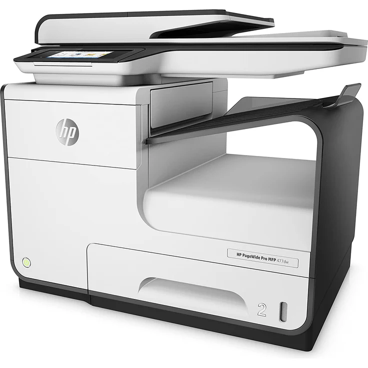 HP PageWide Pro 477dw (4-in-1) Multifunktionsdrucker - (Thermal Inkjet) Farbe, Druckgeschwindigkeit: 40 s/w, 40 Farbe, Auflösung: 1200 x 1200, USB, LAN, WLAN, AirPrint, Mobile Print, Cloud Print (D3Q20B) – Bild 4