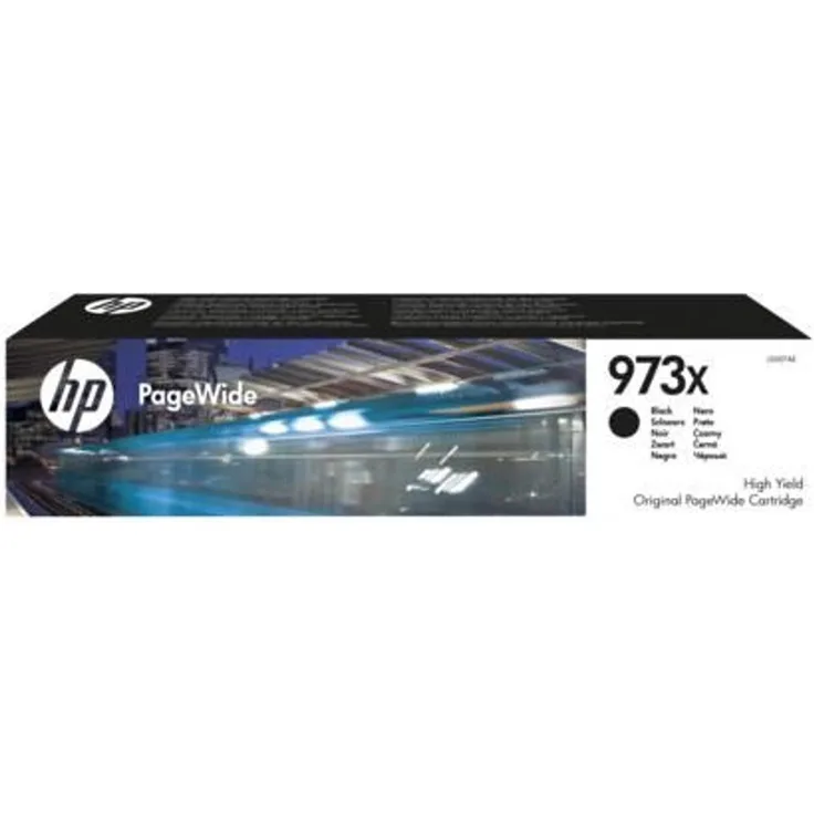 HP 973X Schwarz Original PageWide Tintenpatrone mit hoher Reichweite