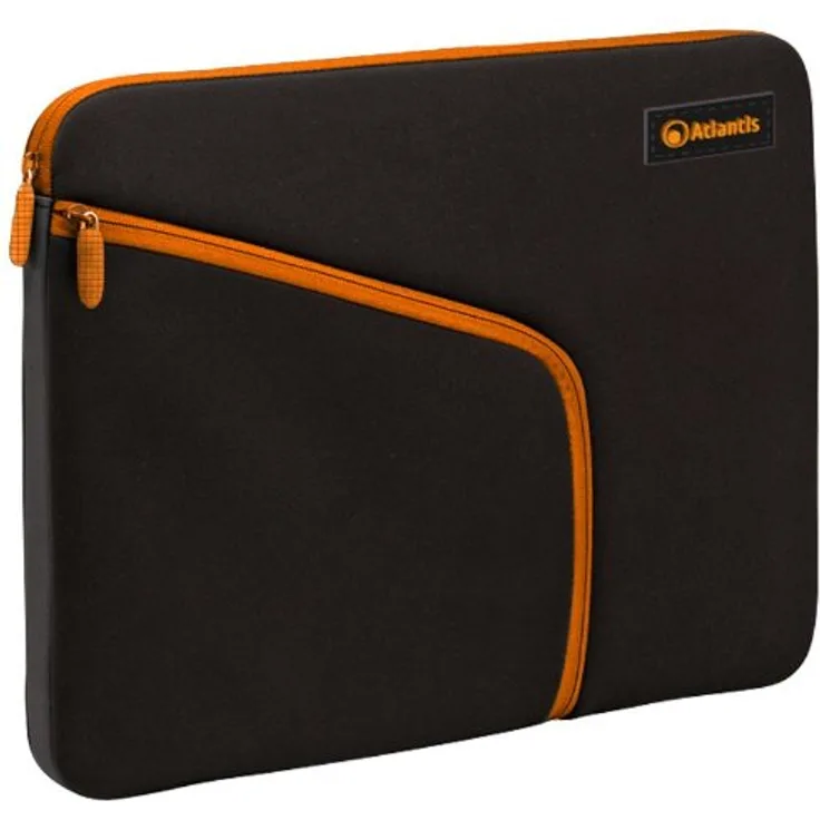 Atlantis Land Philo Sleeve 7 7Zoll Ärmelhülle Schwarz - Tablet-Schutzhüllen (17,8 cm (7 Zoll), Ärmelhülle, Schwarz, Orange, Neoprene, Jede Marke)