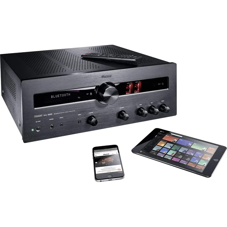 Magnat MA 900 Stereo High-End Hybrid-Röhrenvollverstärker - Preisvergleich – Bild 2