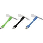 Hama 00012314 SB-Mini-Ventilator mit 2in1 Stecker