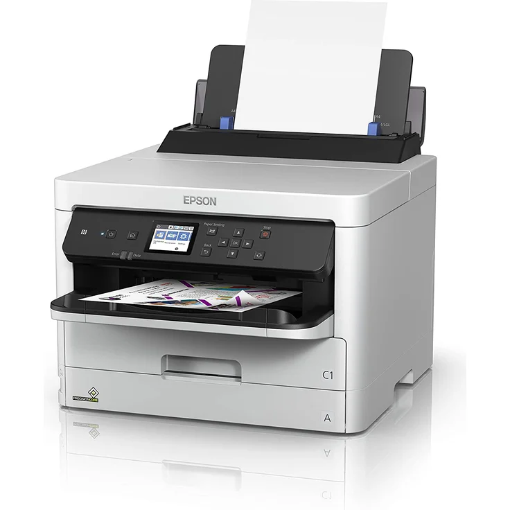 Epson WorkForce Pro WF-C5210DW - Tintenstrahldrucker, Druckgeschwindigkeit (S/min): 34 S/W, 34 Farbe, Auflösung: 4800 x 1200 (USB, LAN, WLAN, AirPrint, Mobile Print, NFC, Cloud Print) C11CG06401 – Bild 1
