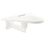 Telestar 5102220 ANTENNA 10 aktive Aussenantenne (DVB-T-DVB-T2, FullHD, Verstärkung: 51 dB, LTE Filter) weiss