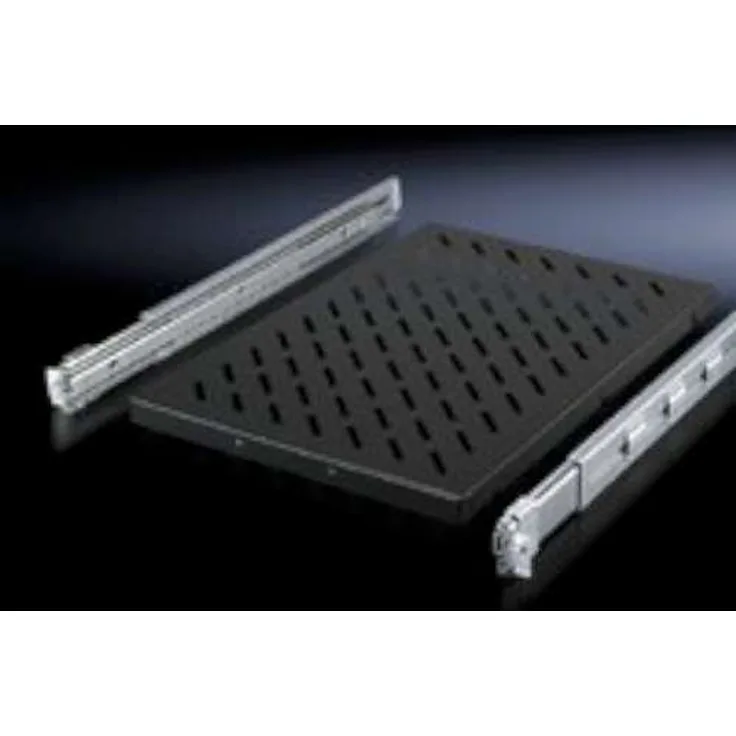 Rittal DK 5501.675 Zubehör-Rack (500 mm, 50 kg, 5,9 kg, schwarz, Edelstahl)