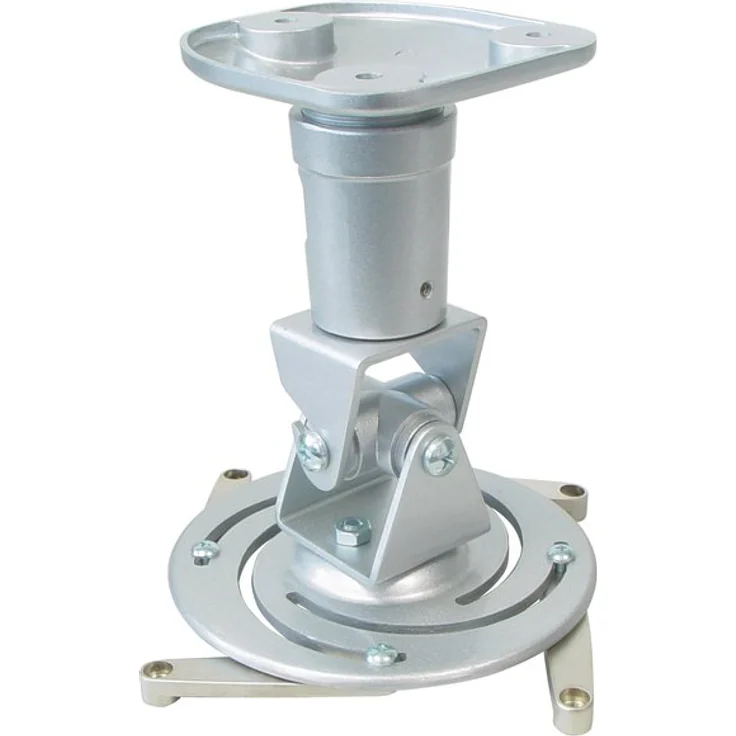 MyWall H16-1L Deckenhalterung Beamer, Deckenabstand 225mm, schwenkbar: 360°, neigbar: 180°, silber - Preisvergleich – Bild 1