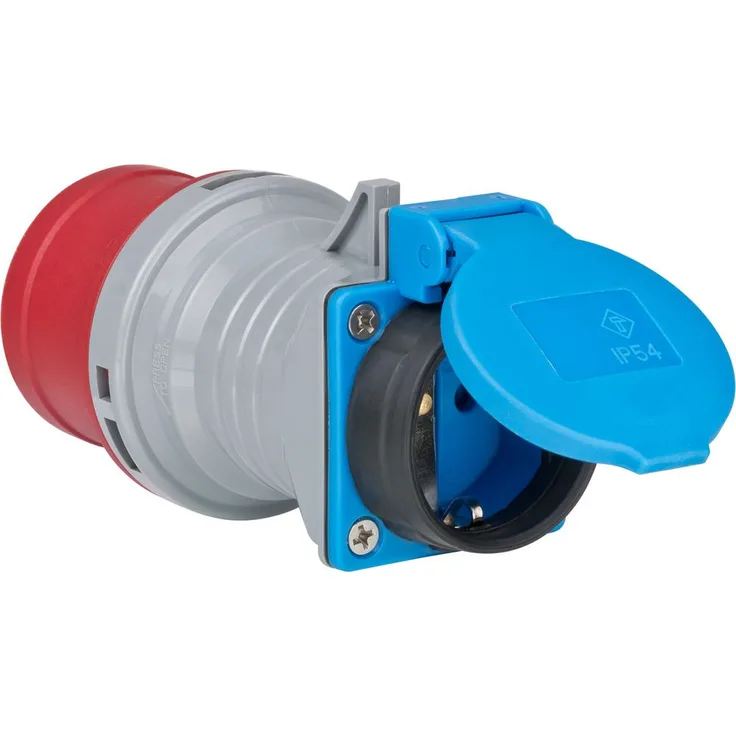 Brennenstuhl CEE Adapter IP44 (Stecker: CEE 400V/16A, Steckdose: 230/16A) - 1081690