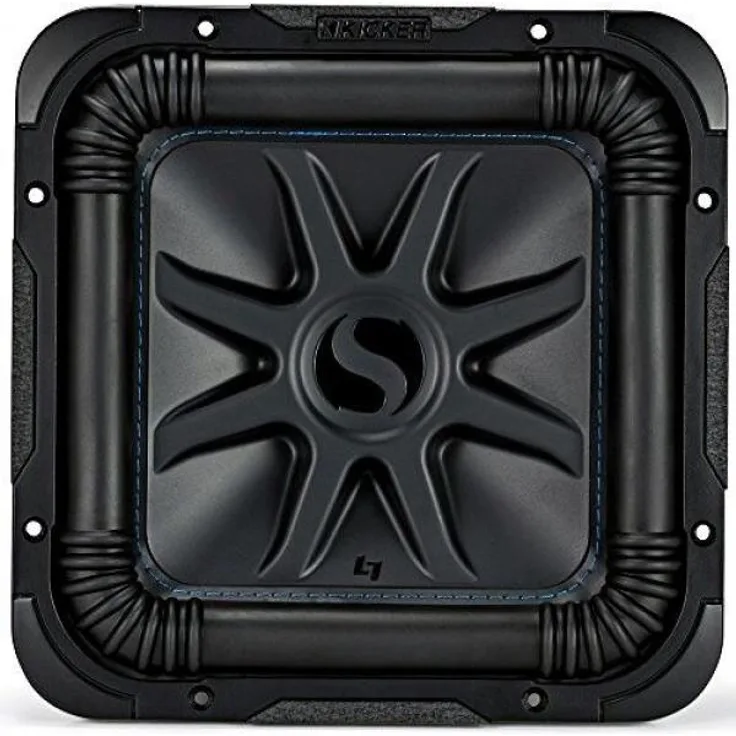 Kicker 10'' ( 25 cm ) Solobaric L7S104 Subwoofer 1200 Watt Subwoofer