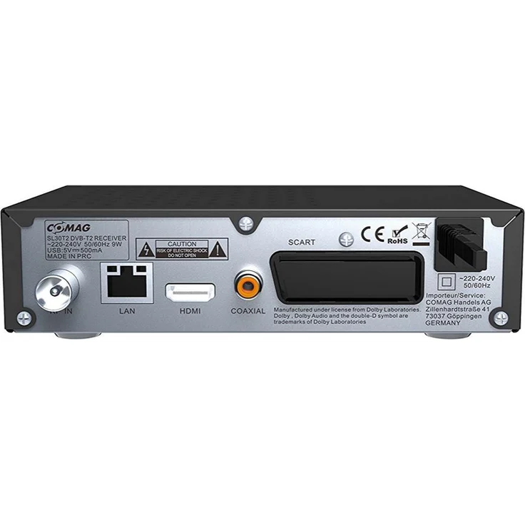 Comag SL30T2 DVB-T/T2, HDMI, EPG, Aufnahmefunktion, schwarz – Bild 3