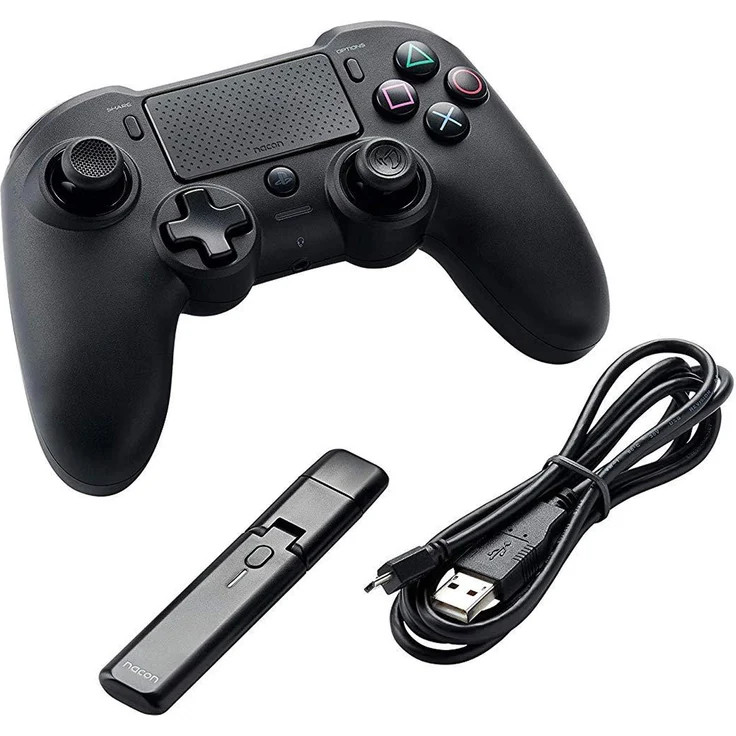 Nacon Asymmetric Wireless Controller Schwarz (NA373417) (PS4) – Bild 7