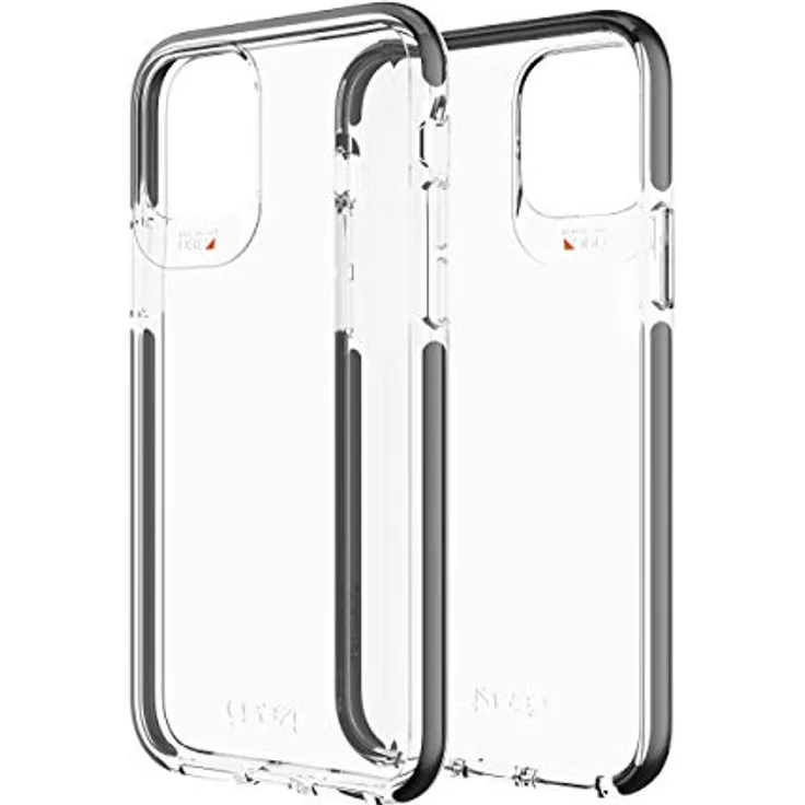 Gear4 Piccadilly Kompatibel mit iPhone 11 Hülle, erweiterter Aufprallschutz mit integrierter D3O-Technologie Handy Schutzhülle - Schwarz