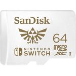 SanDisk microSDXC UHS-I card for Nintendo Switch 64GB - Nintendo licensed Product (New)