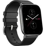 Amazfit Zepp E Square Smartwatch Unisex, 43,3 x 35,7mm, Edelstahlgehäuse, Polar Night Black