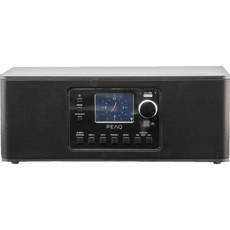 PEAQ PDR 270 BT-B Internetradio mit Bluetooth, WLAN, schwarz