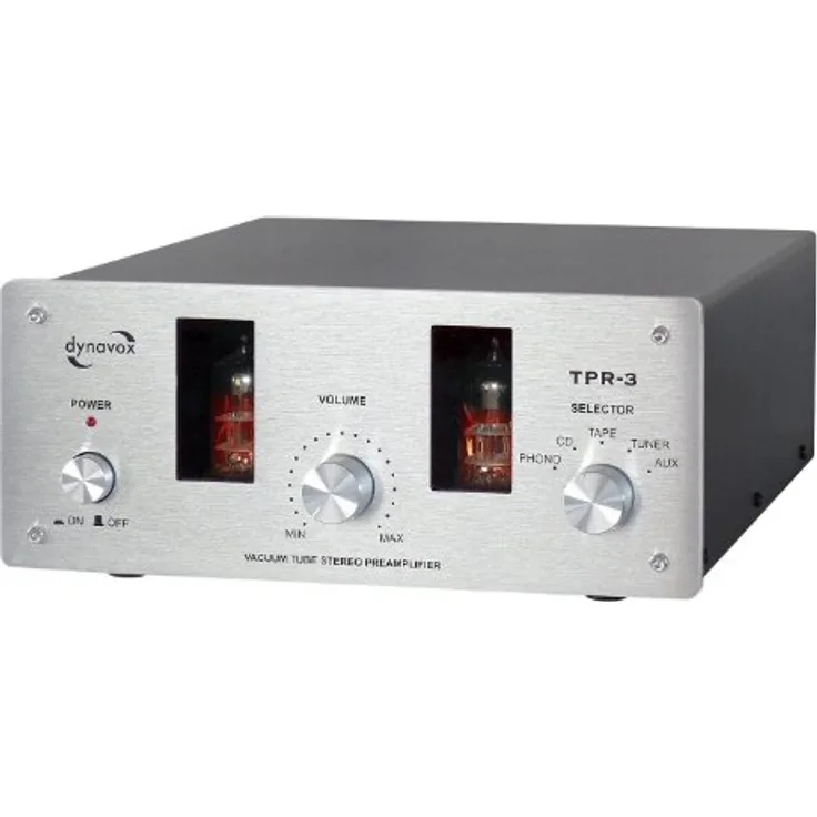 DynaVox TPR-3 Röhrenvorstufe Silber