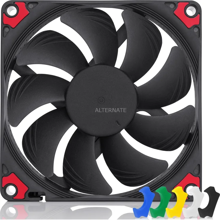 Noctua chromax NF-A9x14 HS-PWM.black.swap - Gehäuselüfter - 92 mm - Schwarz (NF-A9x14 HS-PWM CH.BK.S)