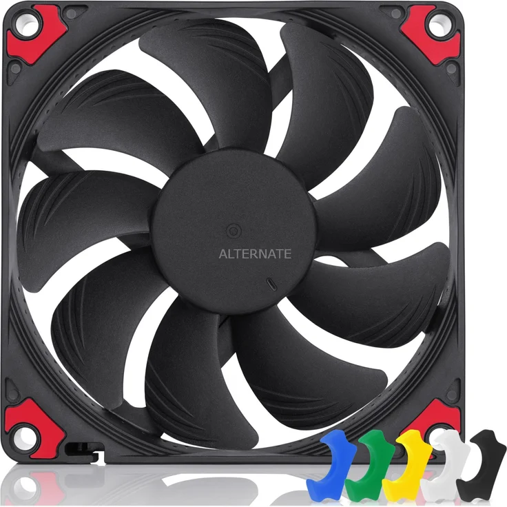 Noctua chromax NF-A9x14 HS-PWM.black.swap - Gehäuselüfter - 92 mm - Schwarz (NF-A9x14 HS-PWM CH.BK.S)