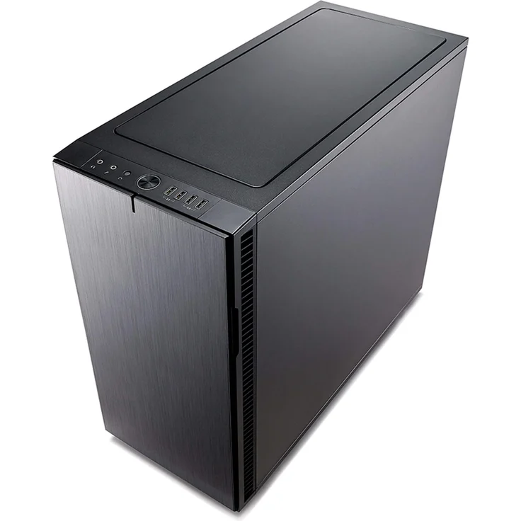 Fractal Design Define R6 Black Tempered Glass, PC Gehäuse (Midi Tower mit Seitenteil aus gehärtetem Glas) Case Modding für (High End) Gaming PC, schwarz – Bild 6