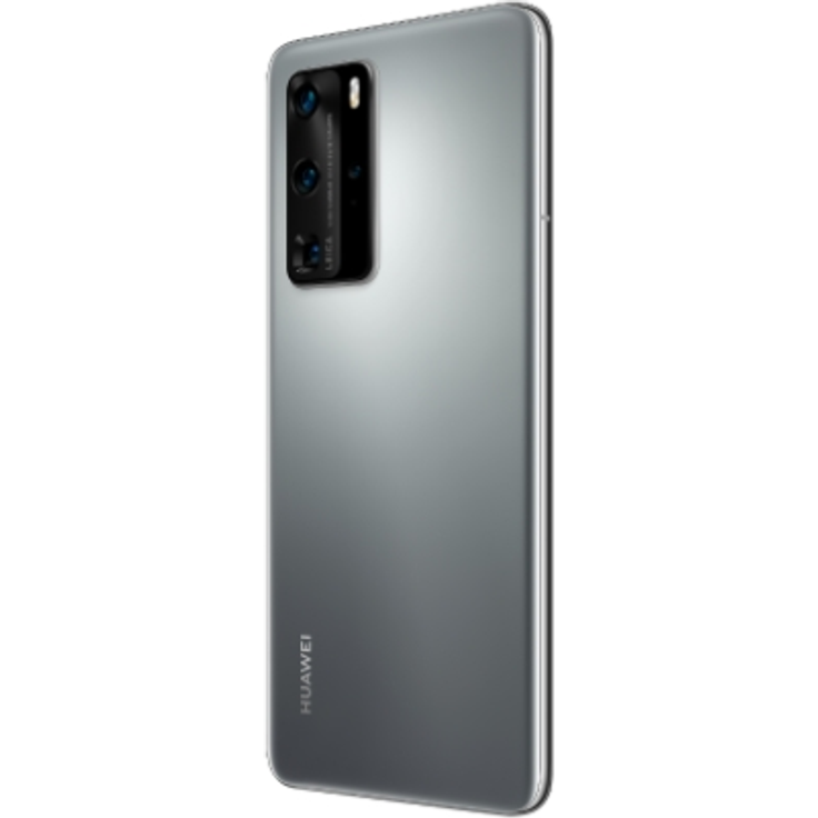 Huawei P40 Pro 5G Smartphone 16,71cm (6,58 Zoll) OLED-Display, 256GB interner Speicher, 8GB RAM, Dual-SIM, Android, Silver Frost – Bild 2