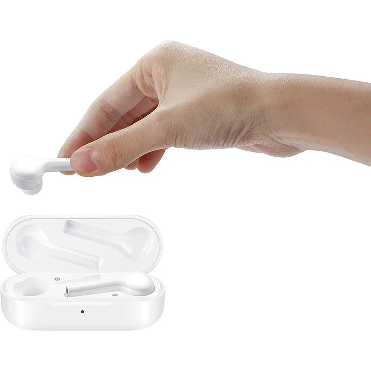 Huawei  FreeBuds Wireless In-Ear Kopfhörer, mit Bluetooth, Mikrofon 55030236, weiß – Bild 10