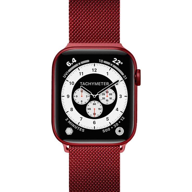 Laut Steel Loop Watch Strap Rot 42-44 mm