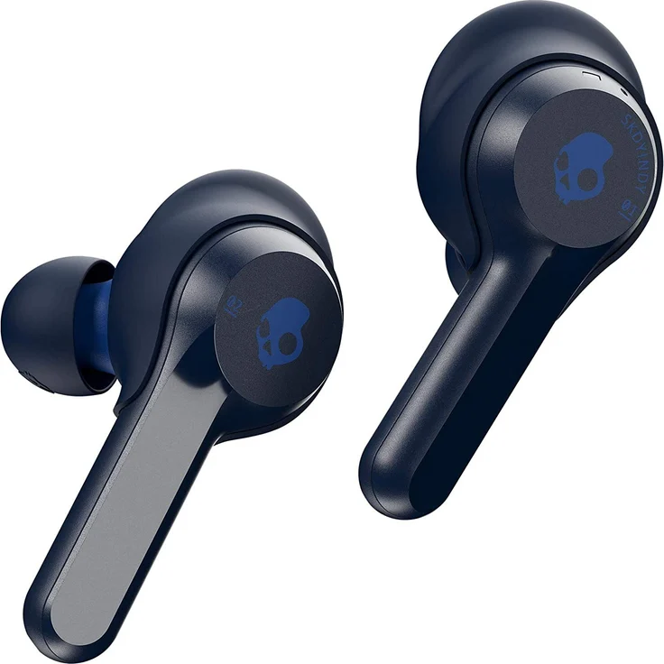 Skullcandy INDY In-Ear Kopfhörer, mit Bluetooth, Mikrofon, blau – Bild 1