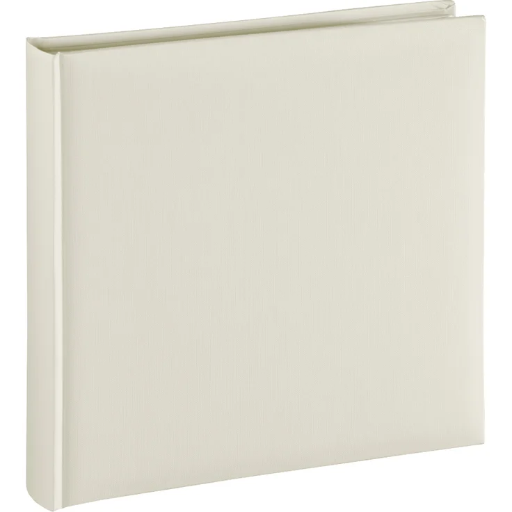 Hama Fotoalbum Jumbo 30x30 cm (Fotobuch mit 80 weißen Seiten, Album für 320 Fotos zum Selbstgestalten und Einkleben) beige pastell – Bild 1