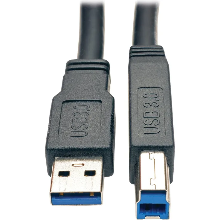 Tripp Lite USB 3.0, 25ft 8m USB A USB B Schwarz USB Kabel