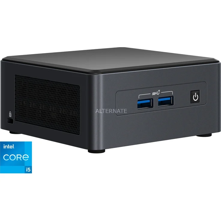Intel NUC 11 Pro Kit NUC11TNHv5 Barebone, schwarz