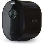 Arlo Pro 4 Spotlight VMC4050B WLAN Überwachungskamera, Kabellos, Innen / Aussen, 2K, Farbnachtsicht, Bewegungsmelder, 6 Monate Akku, 2-Wege Audio, direkte WLAN Verbindung, kein Hub benötigt, Schwarz