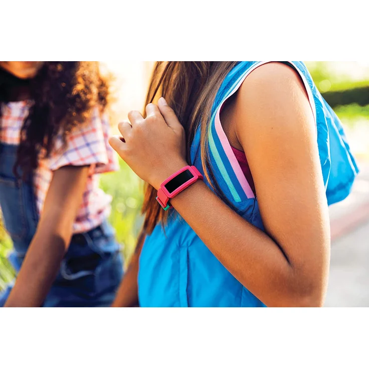Fitbit Ace 2 Fitness-Tracker Kinder, Einheitsgröße, Watermelon/Teal – Bild 6