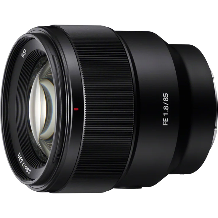 Sony SEL-85F18 Porträt Objektiv (Festbrennweite, 85 mm, F1.8, Vollformat, geeignet für A7, A6000, A5100, A5000 und Nex Serien, E-Mount) schwarz – Bild 2