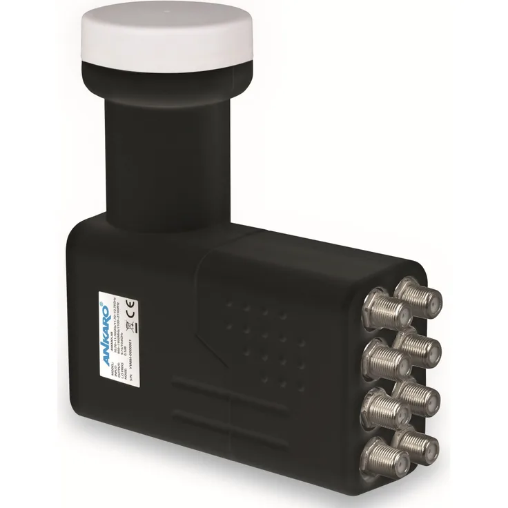 Ankaro LNC 8008 Octo Premium mit ausziehbaren Wetterschutz, LTE protectet, 3D, 4K und UHD Ready