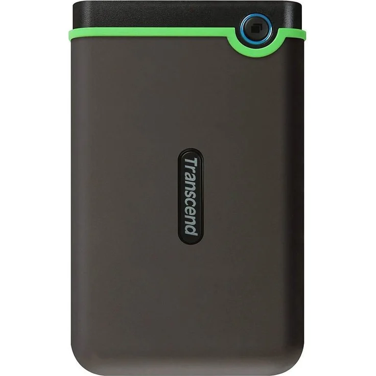 Transcend StoreJet 25M3 - Festplatte - 1 TB - extern (tragbar) - 2.5 Zoll (6.4 cm) - USB 3.1 Gen 1 - 256-Bit-AES - Iron Gray (TS1TSJ25M3S) – Bild 2