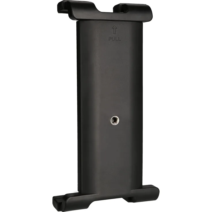 Rollei Tablet Halterung - universeller Halter für ihr Tablet mit 1-4“ Gewinde an der Rückseite, passend für Tablets bis zu 24 cm Breite - Schwarz