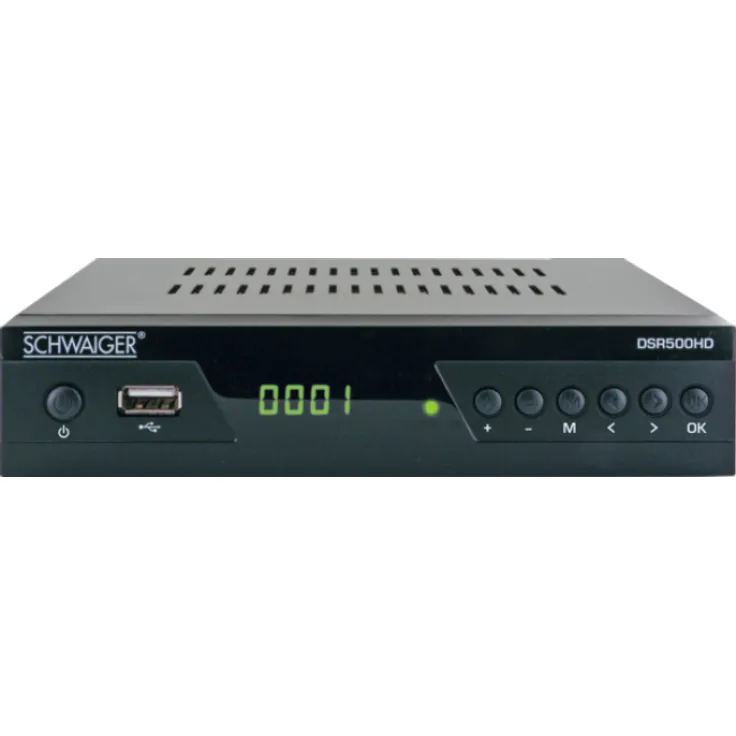 Schwaiger Satellitenreceiver DVB-S2 HD, DSR500HD