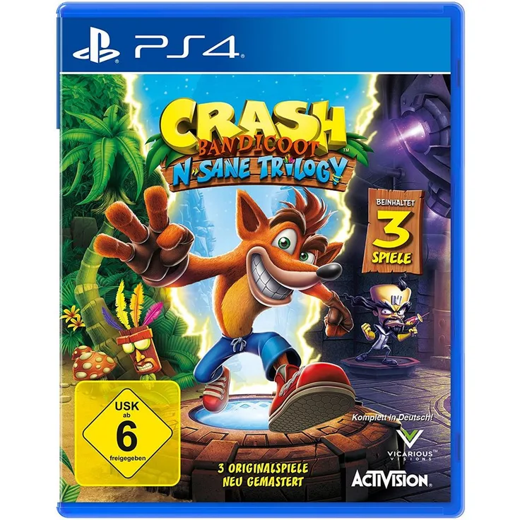 Crash Bandicoot - N.Sane Trilogy (PS4) - Preisvergleich