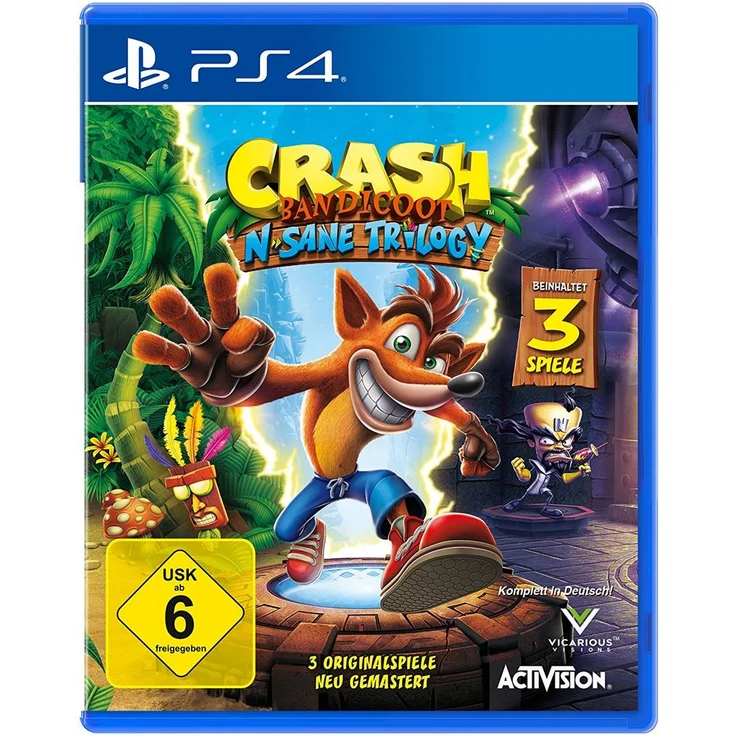 Crash Bandicoot - N.Sane Trilogy (PS4) - Preisvergleich