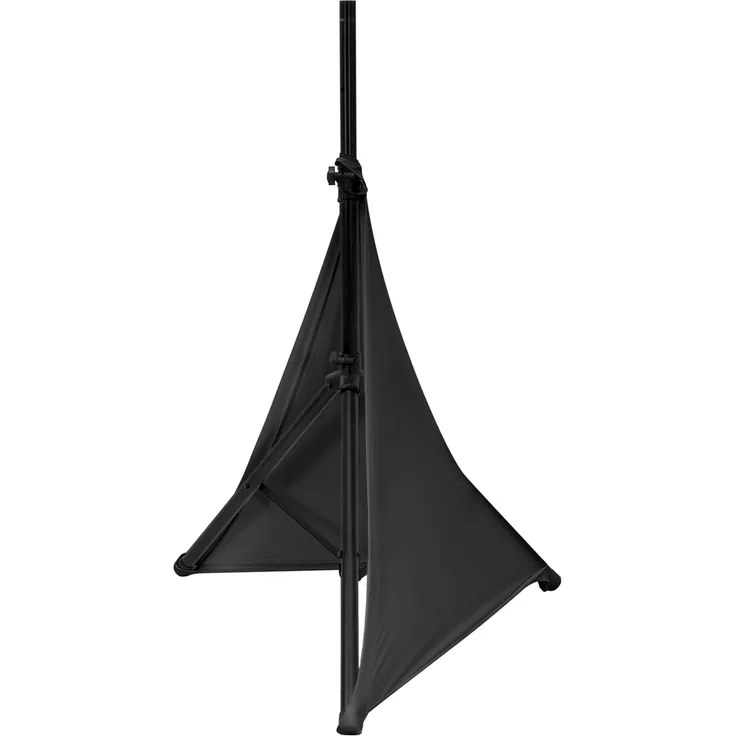 Eurolite Stativsegel schwarz zweiseitig