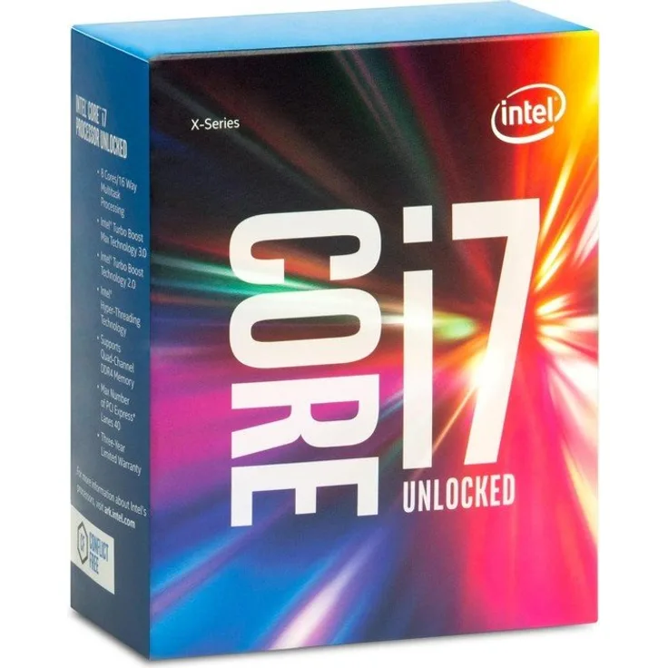 Intel Core i7-6900K, 8x 3.20GHz, boxed ohne Kühler (BX80671I76900K)