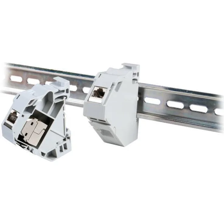 Abschlussplatte links für Keystone Modulhalter ET-25186.V2 (ET-25185.1)