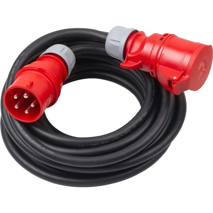 MEISTER E-Verlängerung 10 m, schwarz