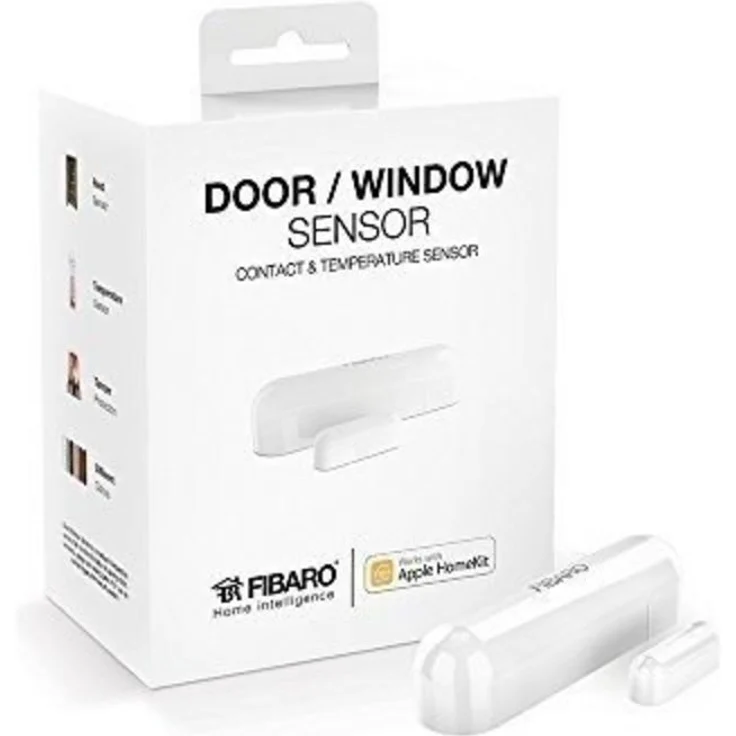 FIBARO HomeKit enabled Door Window Sensor White - iOS Bluetooth Türkontaktsensor mit Temperatursensorr, Schilf Schalter, FGBHDW-002-1 – Bild 2