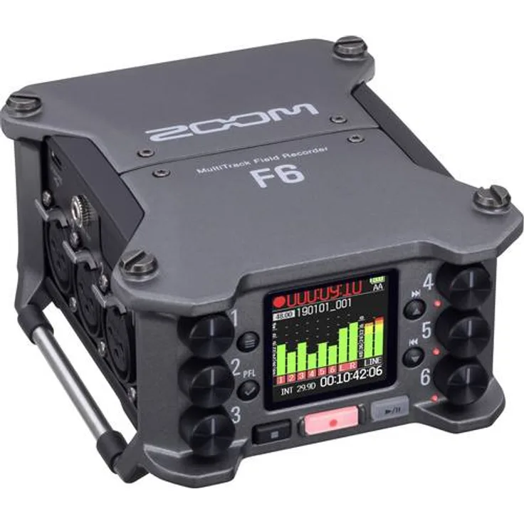 Zoom F6 Audio-Recorder Schwarz