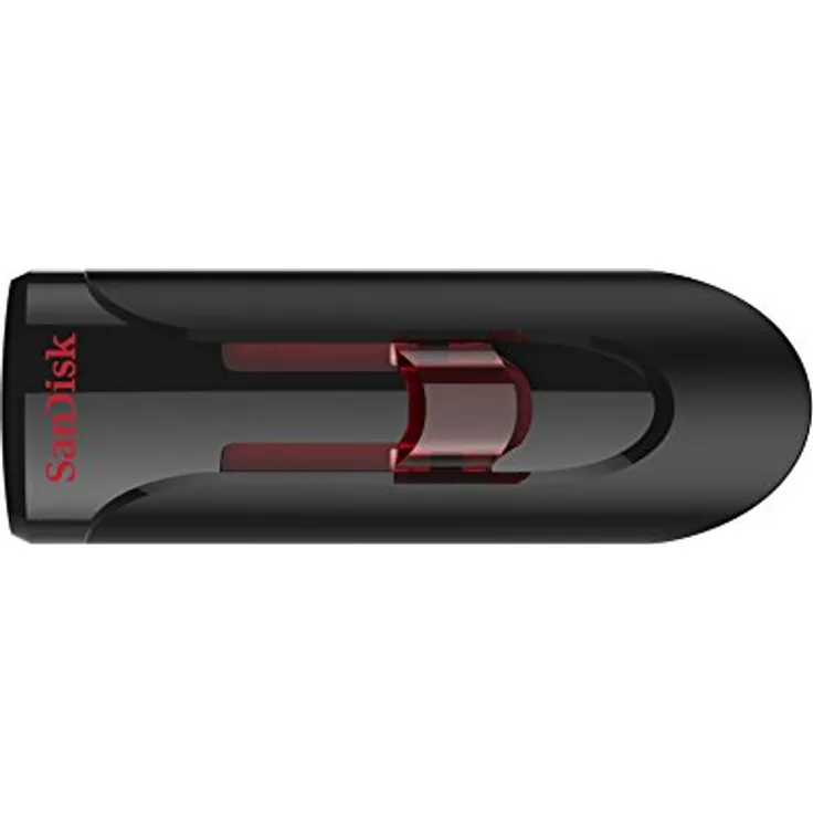 Sandisk UFM 128GB USB Cruzer Glide 3.0 128GB USB 3.0 (3.1 Gen 1) Typ A Schwarz, Rot USB-Flash-Laufwerke (128 GB, USB 3.0 (3.1 Gen 1), Typ A, Slide, Schwarz, Rot)