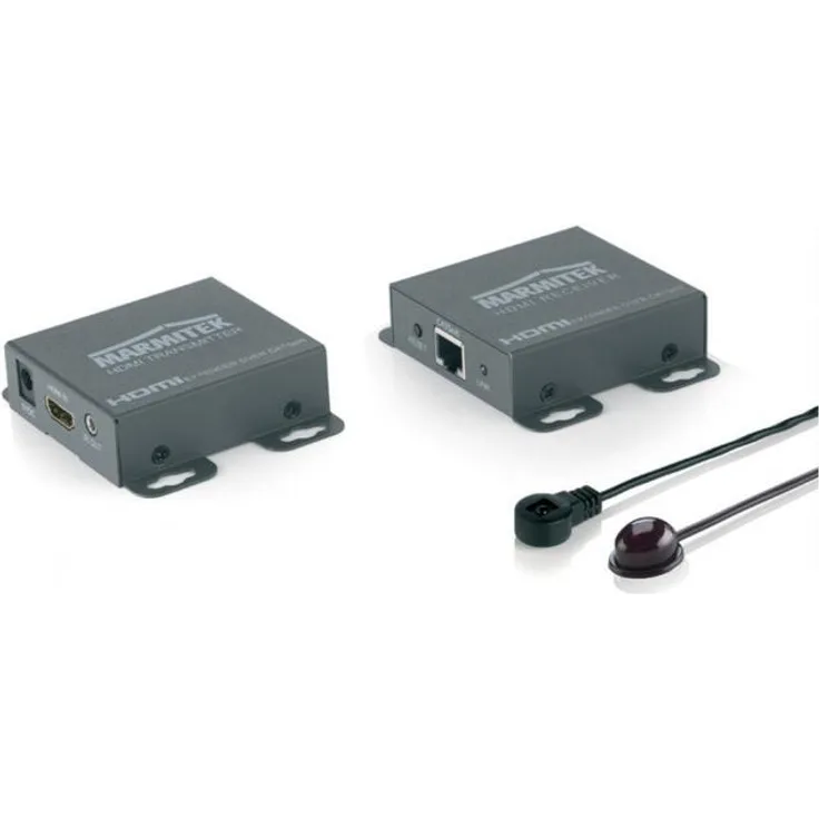 Marmitek MegaView 66 - HDMI Extender - über 1 CAT 5e-6 Kabel - Full HD - 1080P - 60m - Infrarot Rückkanal - Schauen Sie Ihren HD-Content anderswo auf Ihrem Fernseher