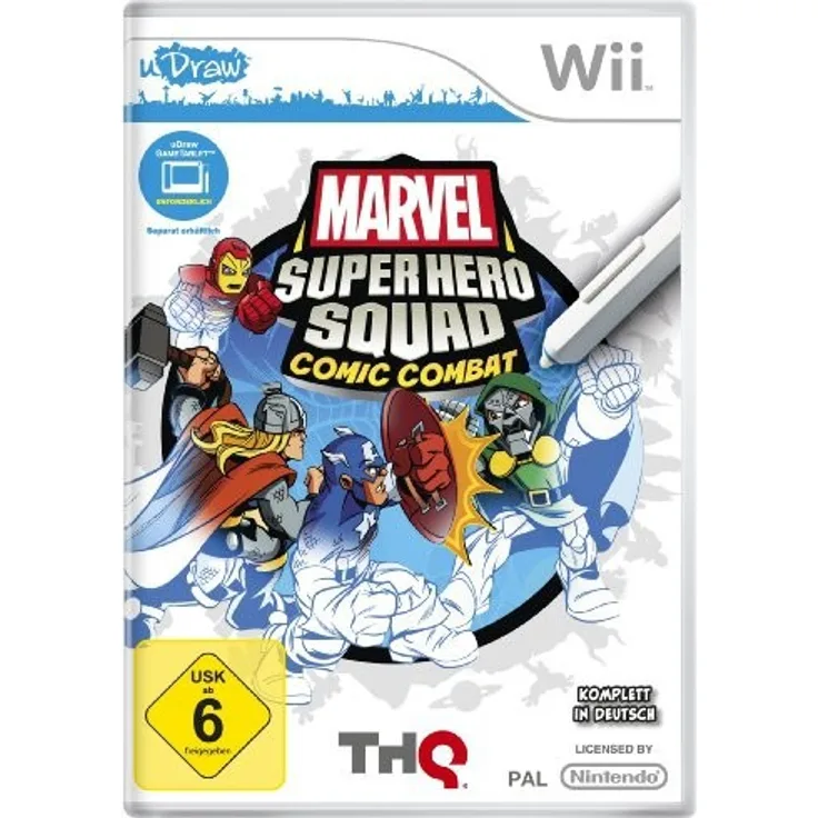 Marvel Super Hero Squad - Comic Combat (uDraw erforderlich) (Wii)