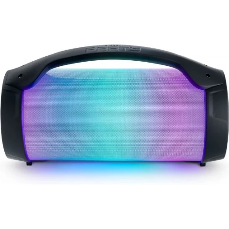 Bigben Interactive PARTYBTLITE Tragbarer Lautsprecher 50 W Schwarz - Tragbare Lautsprecher (50 W, Verkabelt & Kabellos, Mikro-USB, USB Typ-A, Schwarz, Drehregler, Universal)