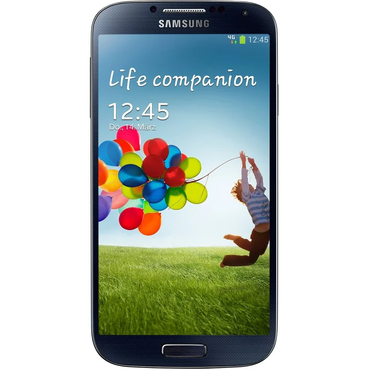 Samsung Galaxy S4 Smartphone 12,7cm Pixel (5 Zoll) Super-AMOLED-Display, 16GB interner Speicher, 2GB RAM, Android, Schwarz – Bild 1