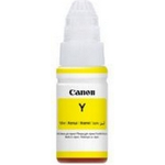 Canon GI-50 Y Original Tintenbehälter (Nachfülltinte für Canon PIXMA MegaTank Serie, Modelle PIXMA GM2050--G6050--G5050) gelb